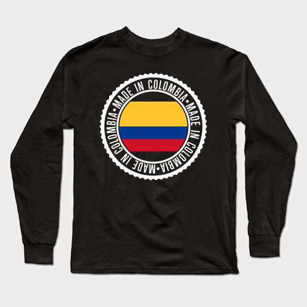 Made in Colombia - Colombian pride Long Sleeve T-Shirt by verde